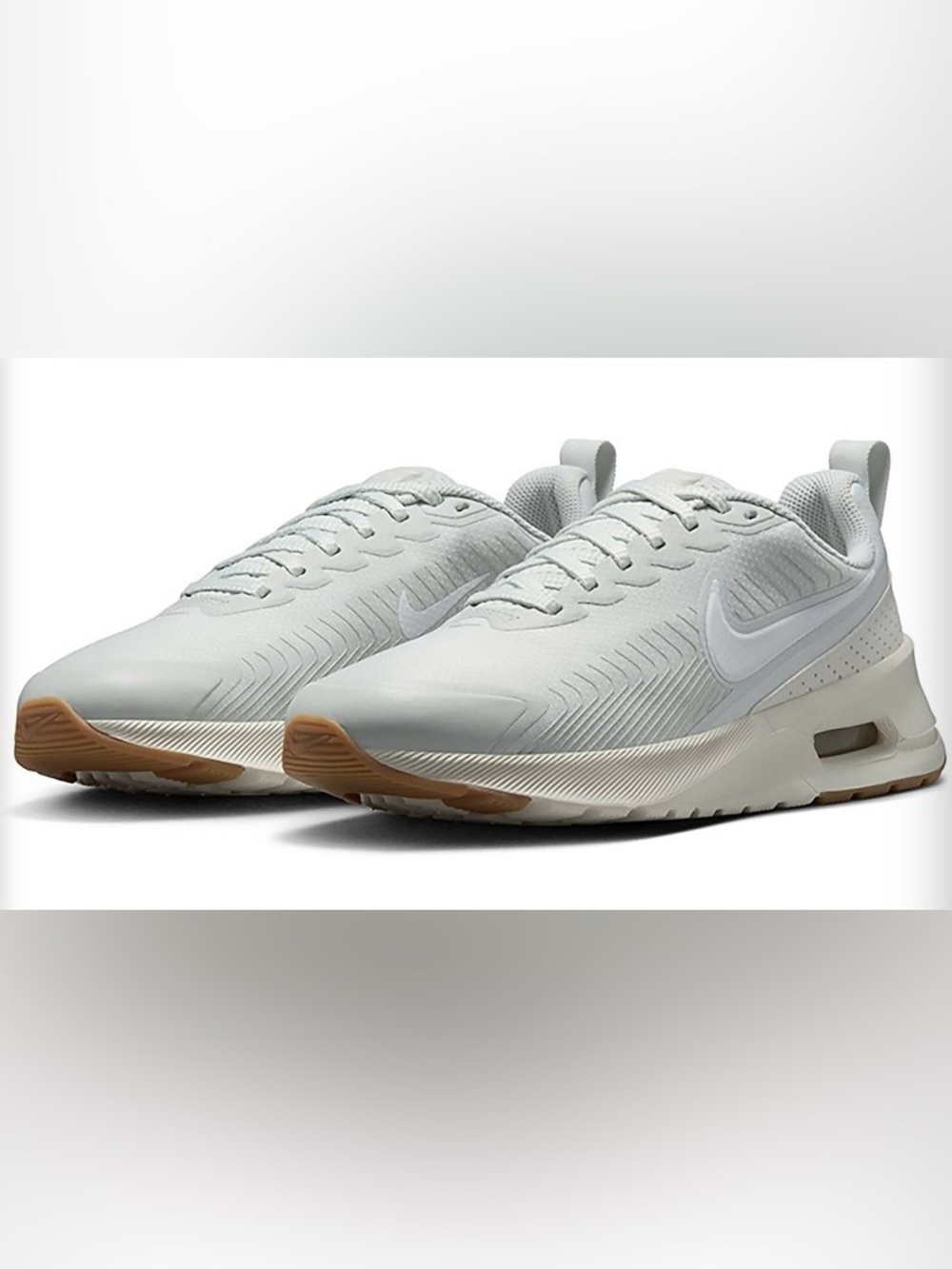 Nike Light Grey/White Air Max Women’s 7.5 New In Box